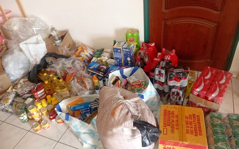 Collecte solidaire de denrées